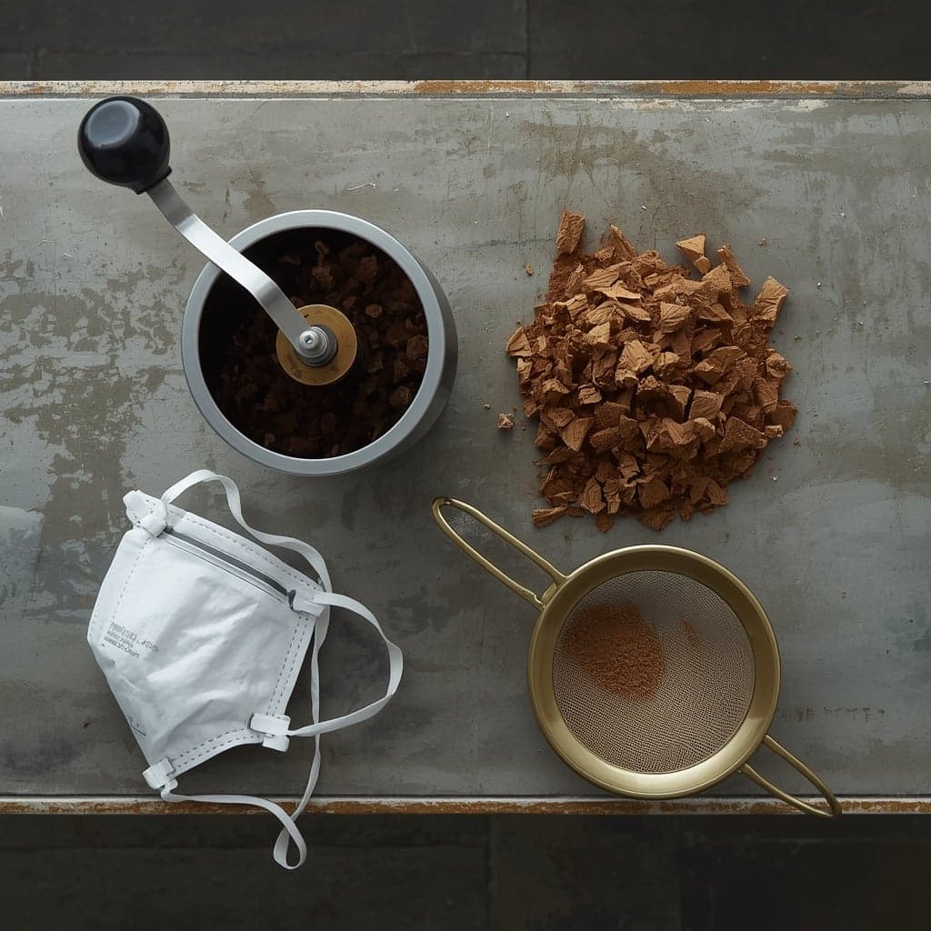 Illustration for the article Milling Your Own Powder From Bark