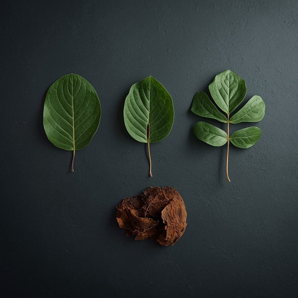 Illustration for the article Sassafras Albidum, a North American Dye Tree