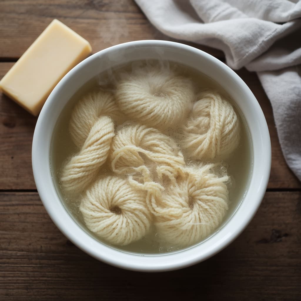 Illustration for the article Scouring Wool Before a Dye Bath, and Why It Matters