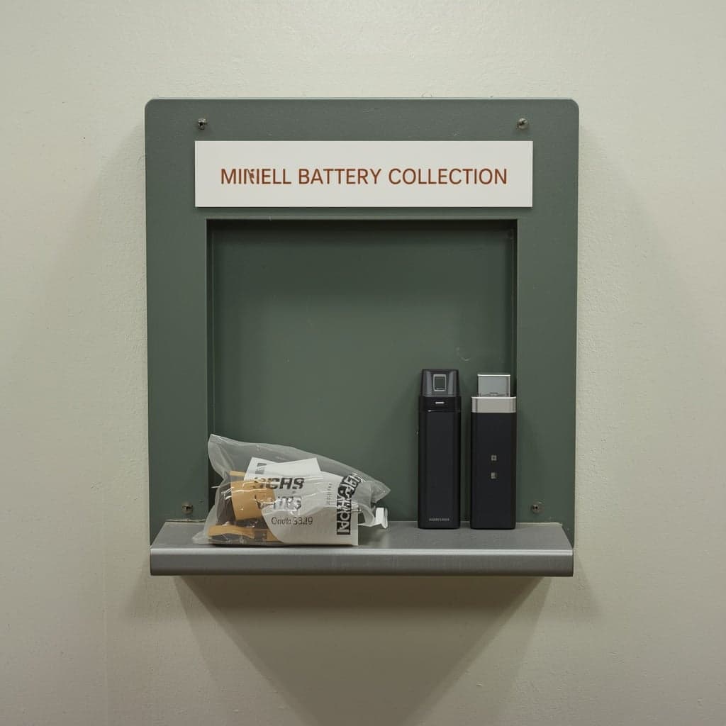 Illustration for the article Disposing of Hardware and Lithium Batteries